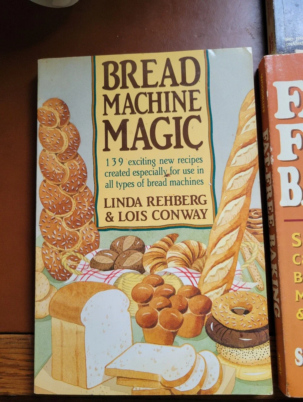 Lot Of 4 Vintage Cookbooks Bread Making, Pies,  & Fat Free Baking 1990s